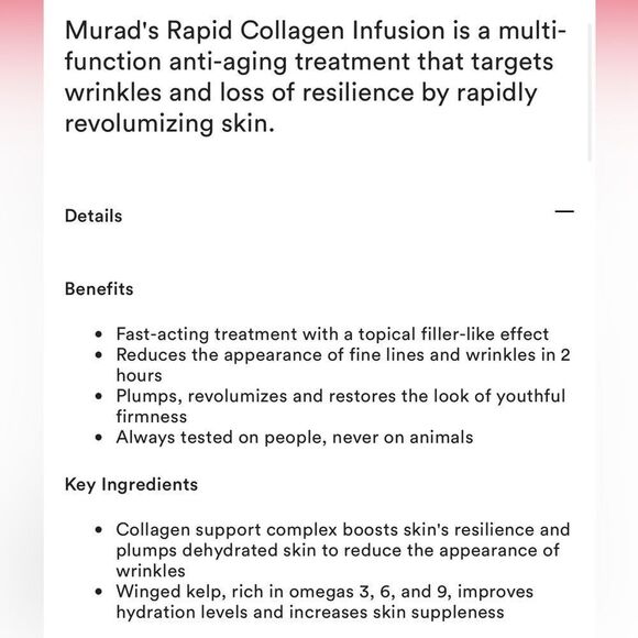 Murad Resurgence Retinol Renewal Eye Serum, Collagen Infusion & Cleansing Cream - Picture 9 of 9
